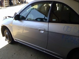 2005 HONDA CIVIC, SILVER, LX, 1.7L, AT,   A25165